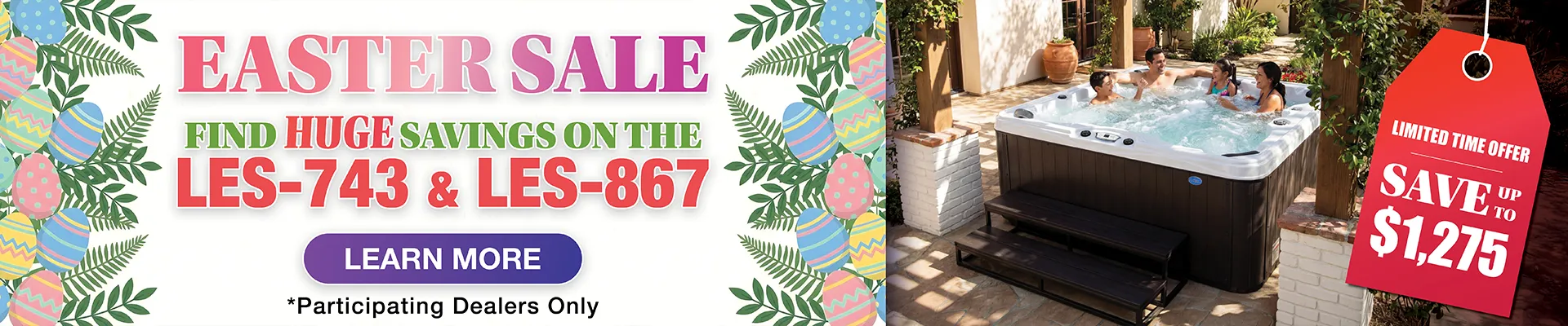 Calspas hot tub being used in a family setting - Albany